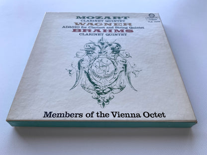オープンリール/ ヴィリー・ボスコフスキー / モーツァルト：クラリネット五重奏曲 他 / 国内盤 7号 4トラック 19cm/s (7 1/2IPS) ライナー LONDON TLA-1036