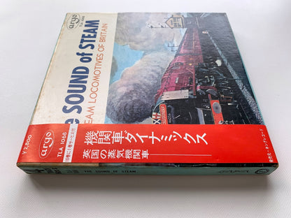 オープンリール/ NO ARTIST / THE SOUND OF STEAM 機関車ダイナミックス / 国内盤 7号 4トラック 19cm/s (7 1/2IPS) 帯・ライナー LONDON TLA-1068