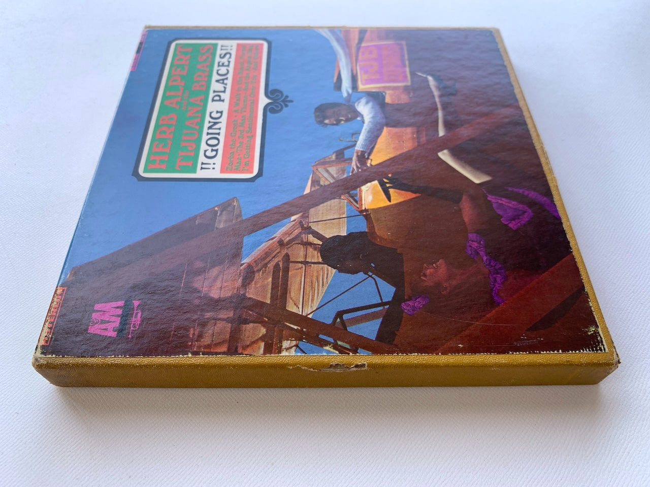 オープンリール/ HERB ALPERT / GOING PLACES / US盤 7号 4トラック 19cm/s (7 1/2IPS) AMPEX AMB112