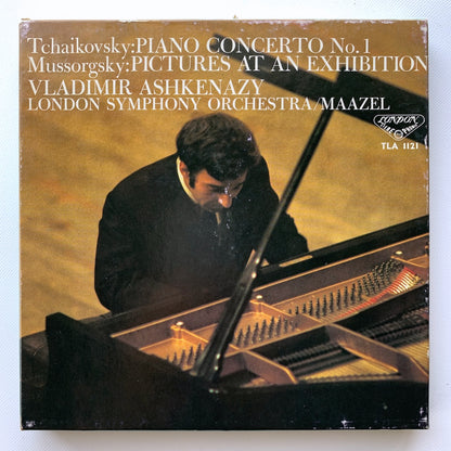 オープンリール/ アシュケナージ / チャイコフスキー：ピアノ協奏曲第1番 / 国内盤 7号 4トラック 19cm/s (7 1/2IPS) ライナー LONDON TLA-1121