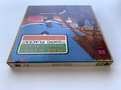 オープンリール/ HERB ALPERT / GOING PLACES / US盤 7号 4トラック 19cm/s (7 1/2IPS) AMPEX AMB112