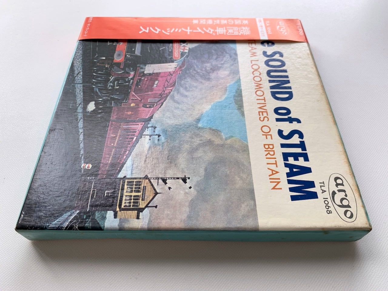 オープンリール/ NO ARTIST / THE SOUND OF STEAM 機関車ダイナミックス / 国内盤 7号 4トラック 19cm/s (7 1/2IPS) 帯・ライナー LONDON TLA-1068