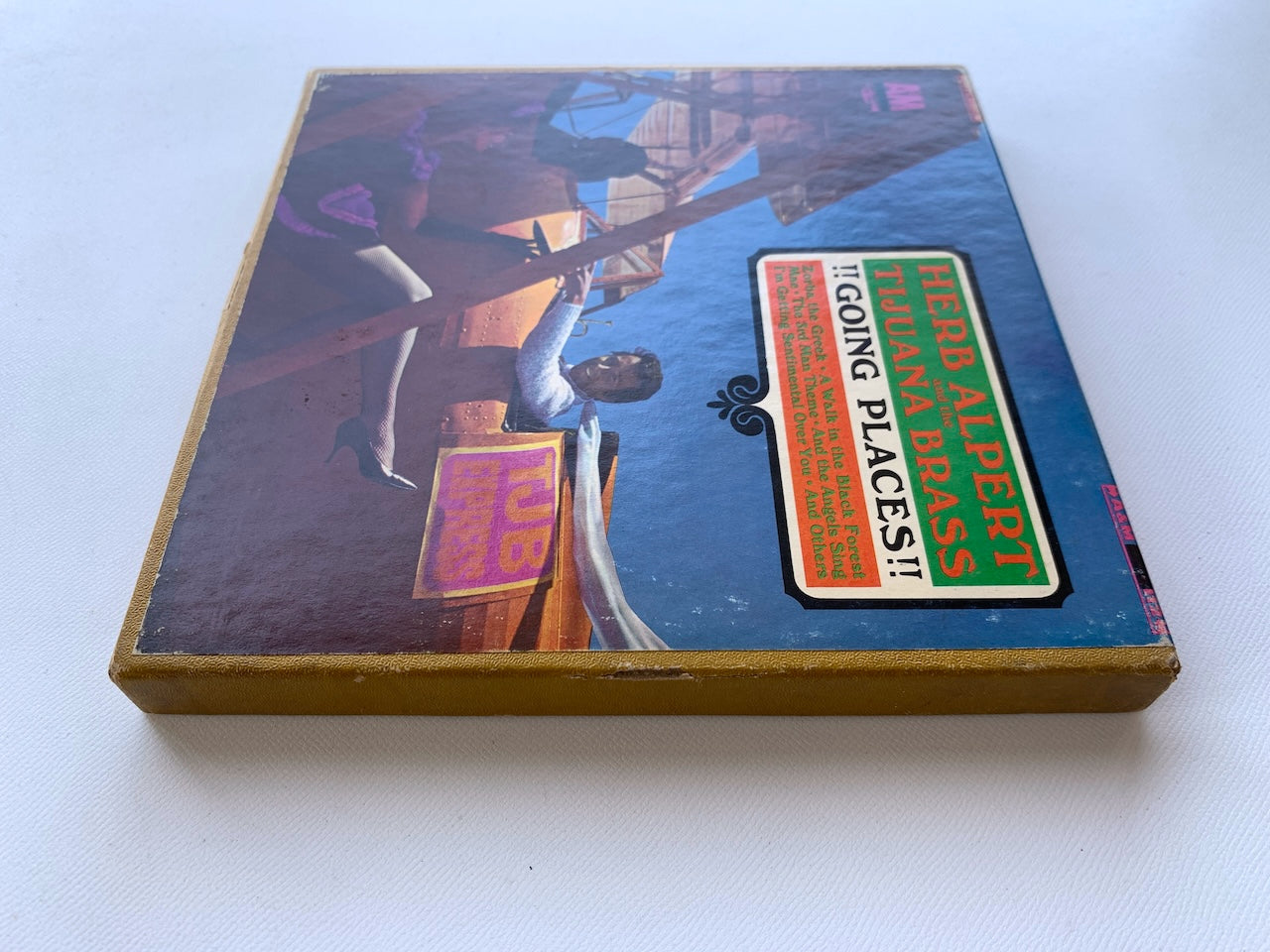 オープンリール/ HERB ALPERT / GOING PLACES / US盤 7号 4トラック 19cm/s (7 1/2IPS) AMPEX AMB112