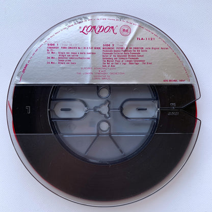 オープンリール/ アシュケナージ / チャイコフスキー：ピアノ協奏曲第1番 / 国内盤 7号 4トラック 19cm/s (7 1/2IPS) ライナー LONDON TLA-1121