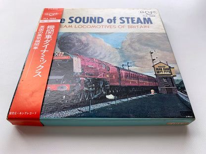 オープンリール/ NO ARTIST / THE SOUND OF STEAM 機関車ダイナミックス / 国内盤 7号 4トラック 19cm/s (7 1/2IPS) 帯・ライナー LONDON TLA-1068