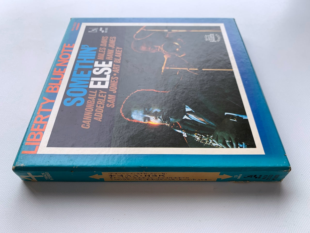 オープンリール/ CANNONBALL ADDERLEY / SOMETHIN' ELSE / 国内盤 7号 4トラック 19cm/s (7 1/2IPS) ライナー BLUE NOTE NXA-5033