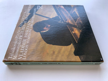 オープンリール/ アシュケナージ / チャイコフスキー：ピアノ協奏曲第1番 / 国内盤 7号 4トラック 19cm/s (7 1/2IPS) ライナー LONDON TLA-1121