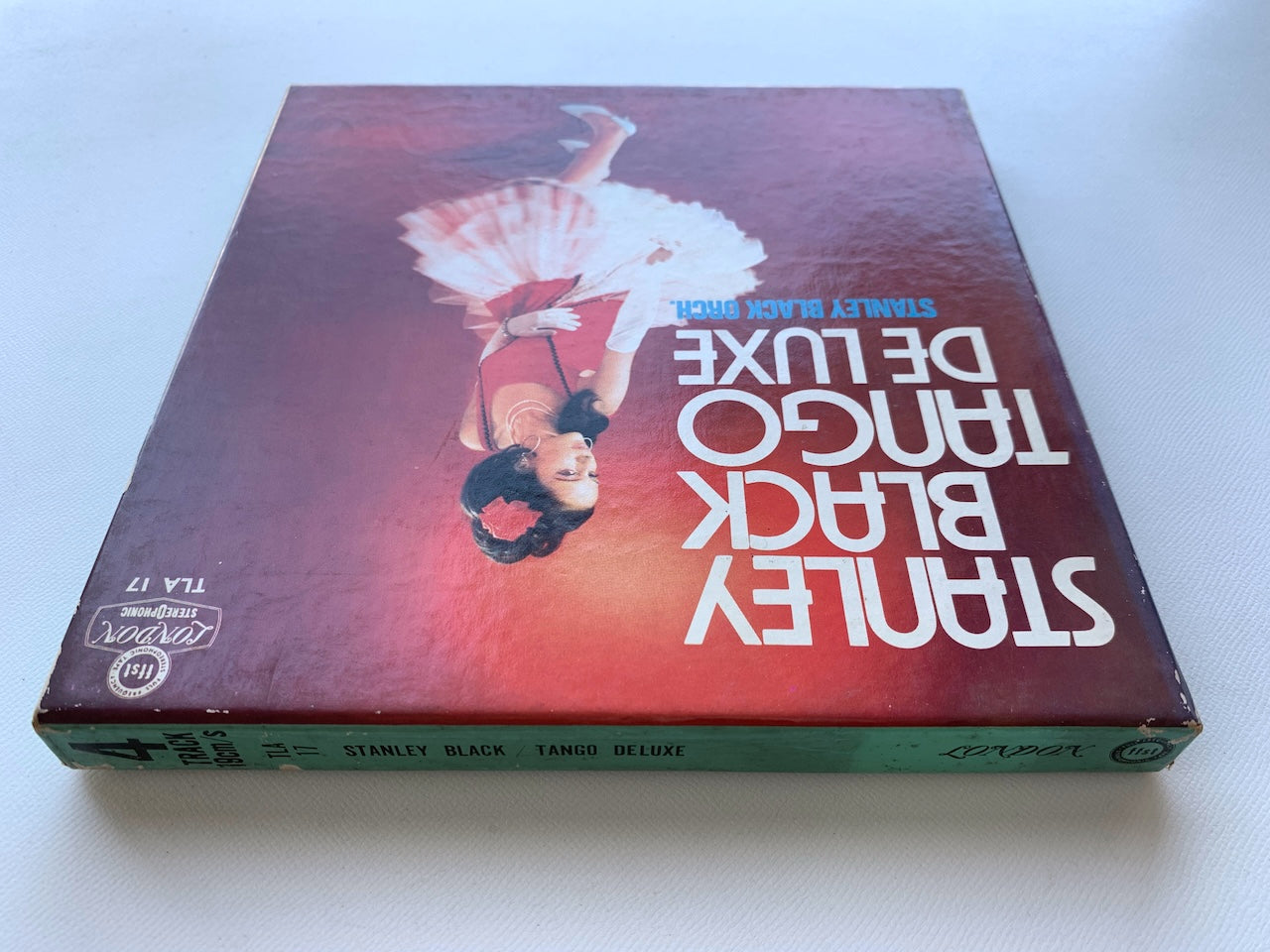 オープンリール/ STANLEY BLACK / TANGO DELUXE / 国内盤 7号 4トラック 19cm/s (7 1/2IPS) ライナー LONDON TLA-17