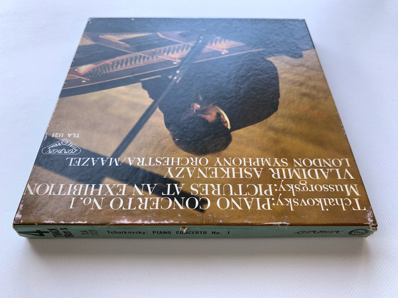 オープンリール/ アシュケナージ / チャイコフスキー：ピアノ協奏曲第1番 / 国内盤 7号 4トラック 19cm/s (7 1/2IPS) ライナー LONDON TLA-1121