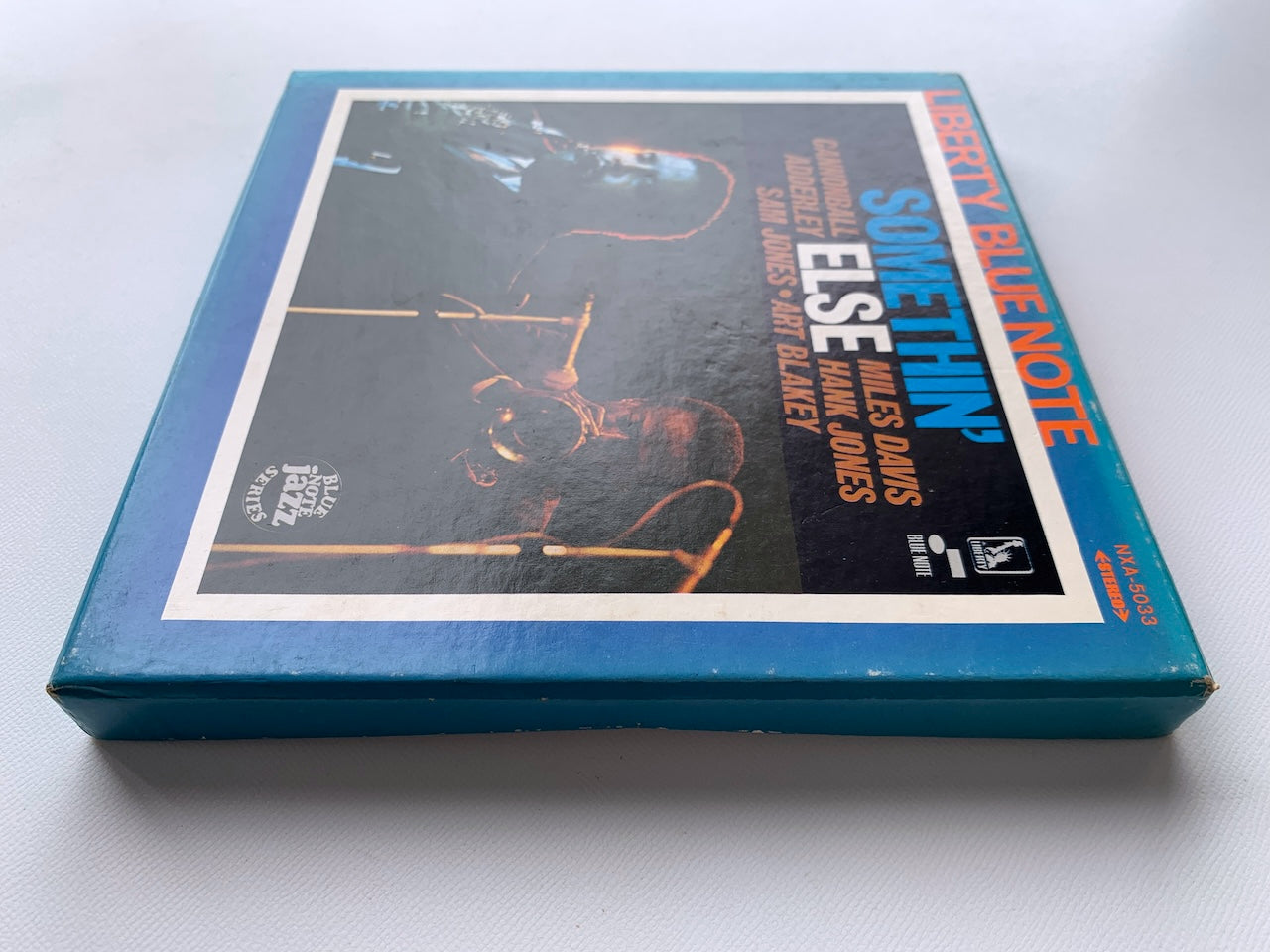 オープンリール/ CANNONBALL ADDERLEY / SOMETHIN' ELSE / 国内盤 7号 4トラック 19cm/s (7 1/2IPS) ライナー BLUE NOTE NXA-5033