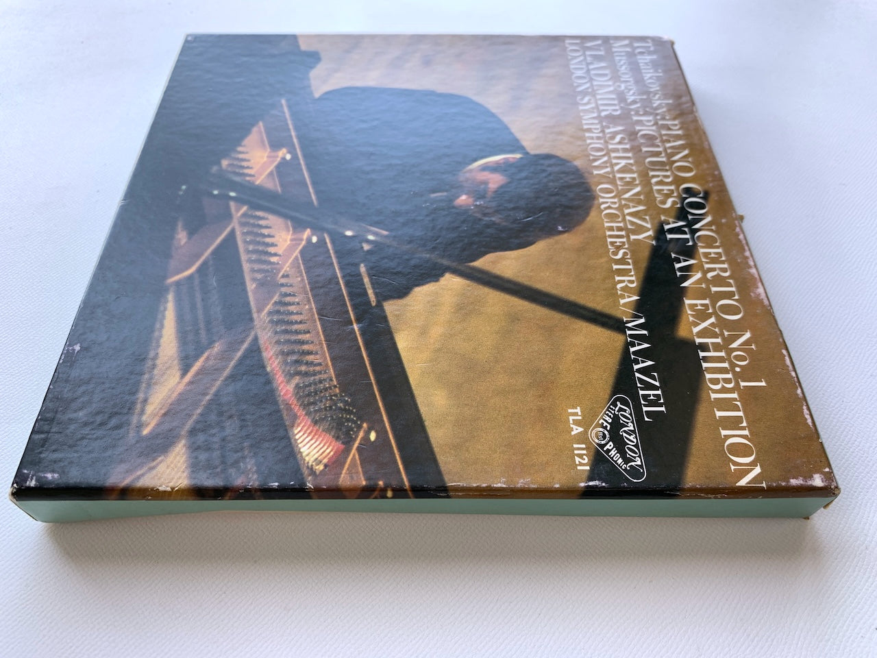 オープンリール/ アシュケナージ / チャイコフスキー：ピアノ協奏曲第1番 / 国内盤 7号 4トラック 19cm/s (7 1/2IPS) ライナー LONDON TLA-1121
