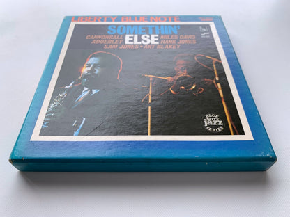 オープンリール/ CANNONBALL ADDERLEY / SOMETHIN' ELSE / 国内盤 7号 4トラック 19cm/s (7 1/2IPS) ライナー BLUE NOTE NXA-5033