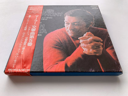 オープンリール/ ズービン・メータ / マーラー:交響曲第5番 他 / 国内盤 7号 4トラック 19cm/s (7 1/2IPS) 帯・ライナー LONDON TLP-1018