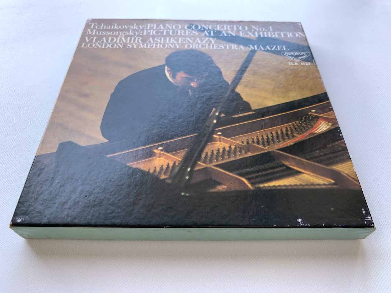 オープンリール/ アシュケナージ / チャイコフスキー：ピアノ協奏曲第1番 / 国内盤 7号 4トラック 19cm/s (7 1/2IPS) ライナー LONDON TLA-1121