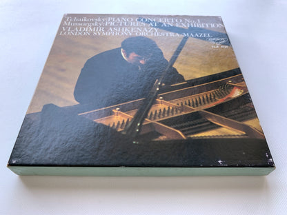 オープンリール/ アシュケナージ / チャイコフスキー：ピアノ協奏曲第1番 / 国内盤 7号 4トラック 19cm/s (7 1/2IPS) ライナー LONDON TLA-1121