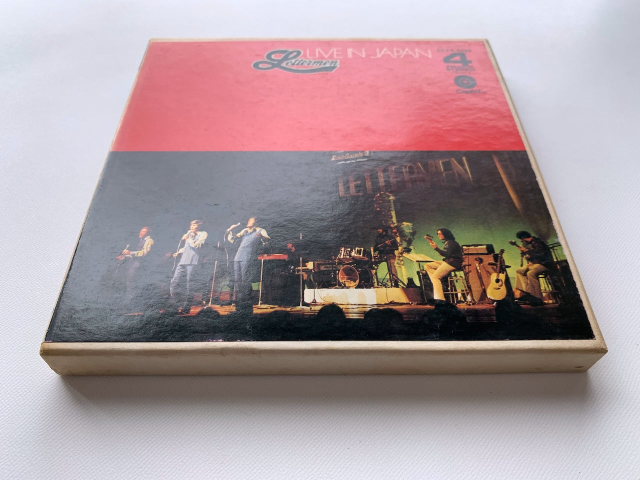 オープンリール/ LETTERMEN / LIVE IN JAPAN / 国内盤 7号 4トラック 19cm/s (7 1/2IPS) ライナー CAPITOL ECXA-5090