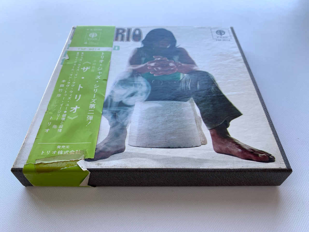 オープンリール/ 本田竹曠 / THE TRIO / 国内盤 7号 4トラック 19cm/s (7 1/2IPS) 帯・ライナー TRIO TSP-9014