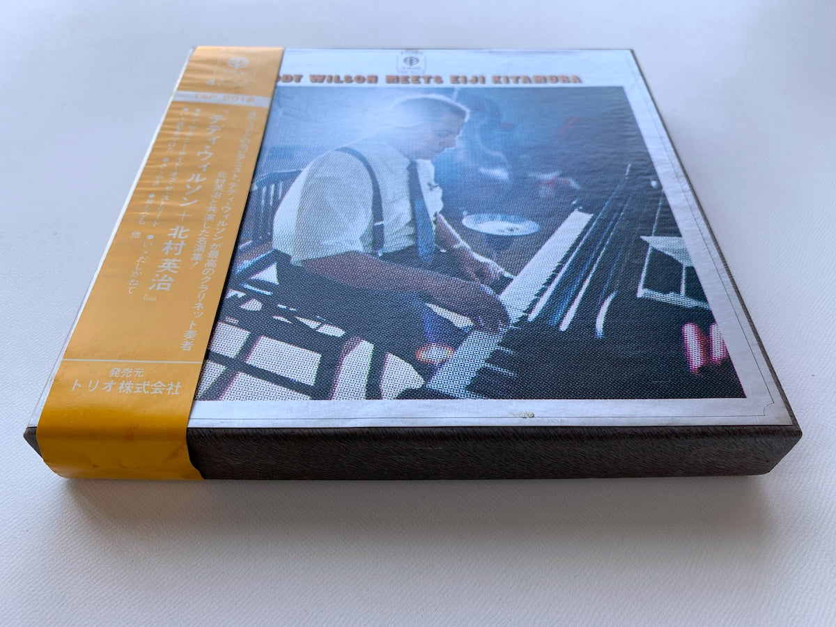 オープンリール/ TEDDY WILSON、北村英治 / TEDDY WILSON MEETS EIJI KITAMURA / 国内盤 7号 4トラック 19cm/s (7 1/2IPS) 帯・ライナー TRIO TSP-9018