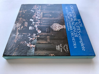 オープンリール/ カール・ミュンヒンガー / J.S.バッハ：管弦楽組曲 全曲 / 国内盤 7号 4トラック 19cm/s (7 1/2IPS) ライナー LONDON TLP-1010