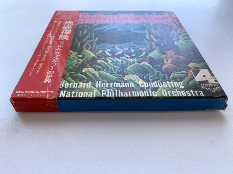 オープンリール/ バーナード・ハーマン / 地底探検 フィルム・ファンタジーの世界 / 帯付 7号 国内盤 4トラック 19cm/s (7 1/2IPS) LONDON