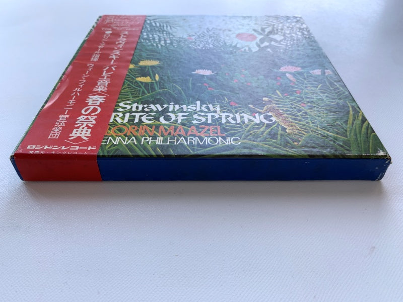 オープンリール/ ロリン・マゼール / ストラヴィンスキー：バレエ音楽「春の祭典」 / 帯付 7号 国内盤 4トラック 19cm/s (7 1/2IPS) LONDON