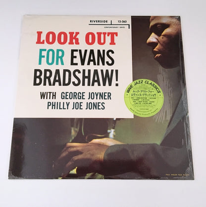 LP/ EVANS BRADSHAW / LOOK OUT FOR EVANS BRADSHAW! / 国内盤 WAVE JAZZ RIVERSIDE RECORDS  WJC-263