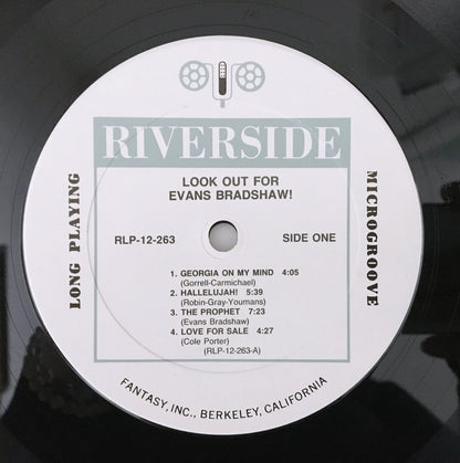 LP/ EVANS BRADSHAW / LOOK OUT FOR EVANS BRADSHAW! / 国内盤 WAVE JAZZ RIVERSIDE RECORDS  WJC-263