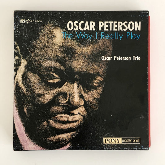 オープンリールテープ OSCAR PETERSON / THE WAY I REALLY PLAY 7号 19cm/s (7 1/2IPS) 4トラック 日本製 ライナー(若干スレ)付