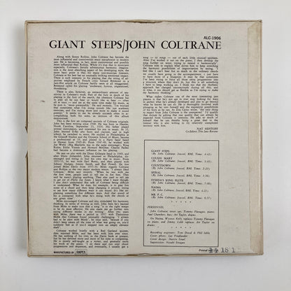 オープンリールテープ/ JOHN COLTRANE / GIANT STEPS /  7号 19cm/s (7 1/2IPS) 4トラック US製 ATLANTIC