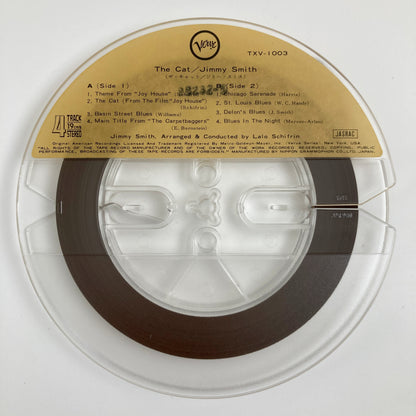 オープンリールテープ/ JIMMY SMITH / THE CAT /  7号 19cm/s (7 1/2IPS) 4トラック 日本盤 帯・ライナー VERVE