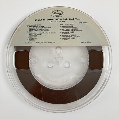 オープンリールテープ/ OSCAR PETERSON TRIO / CLARK TERRY /  7号 19cm/s (7 1/2IPS) 4トラック US製  MERCURY