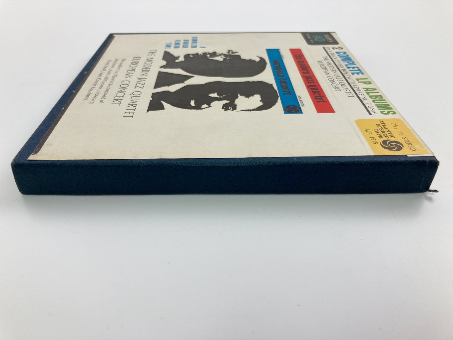 オープンリールテープ/ THE MODERN JAZZ QUARTET / EUROPEAN CONCERT /  7号 19cm/s (7 1/2IPS) 4トラック US製 ライナー ATLANTIC