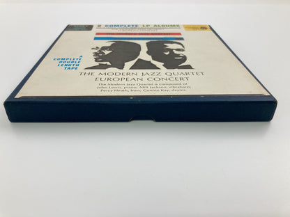 オープンリールテープ/ THE MODERN JAZZ QUARTET / EUROPEAN CONCERT /  7号 19cm/s (7 1/2IPS) 4トラック US製 ライナー ATLANTIC
