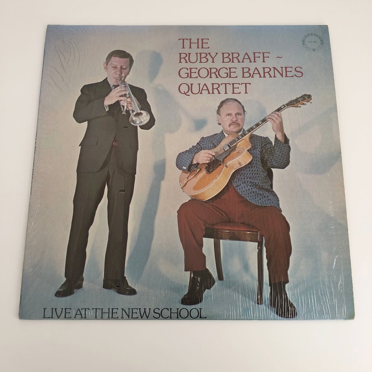 LP/ THE RUBY  BRAFF-GEORGE BARNES QUARTET / LIVE AT THE NEW SCHOOL / US盤 CHIAROSCURO  CR126