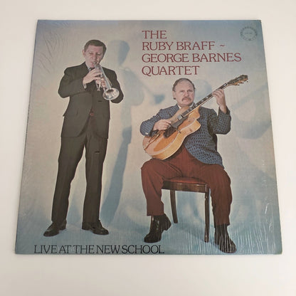 LP/ THE RUBY  BRAFF-GEORGE BARNES QUARTET / LIVE AT THE NEW SCHOOL / US盤 CHIAROSCURO  CR126