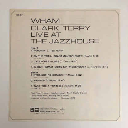 LP/ CLARK TERRY / WHAM / 国内盤  帯・ライナー付き MPS KUX8P