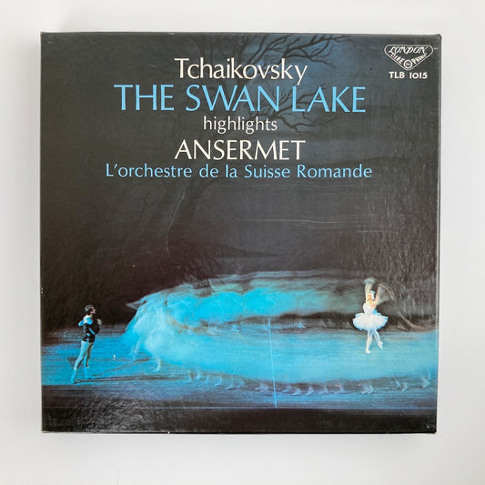 オープンリールテープ / アンセルメ / チャイコフスキー:バレエ音楽「白鳥の湖」ハイライツ / 日本盤 ライナー 7号 19cm/s (7 1/2IPS) 4トラック LONDON