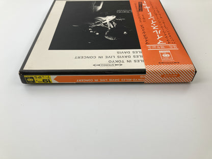 オープンリール/ MILES DAVIS / MILES IN TOKYO / 国内盤 7号 4トラック 19cm/s (7 1/2IPS) 帯・ライナー CBS SONY SONT-52028