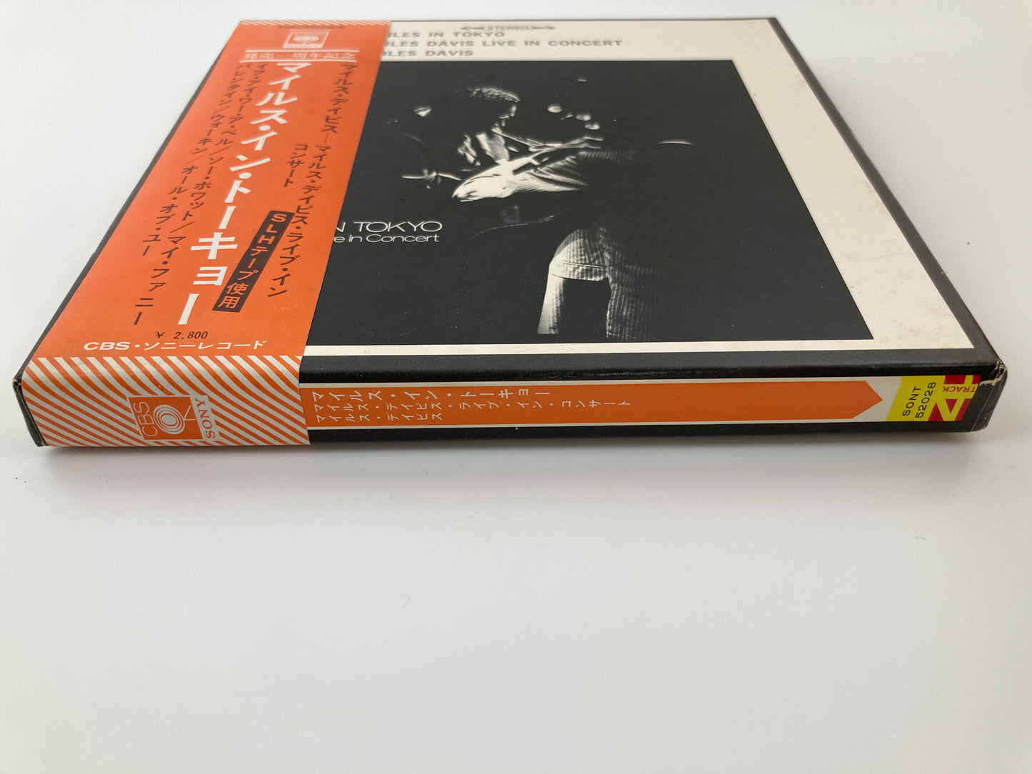 オープンリール/ MILES DAVIS / MILES IN TOKYO / 国内盤 7号 4トラック 19cm/s (7 1/2IPS) 帯・ライナー CBS SONY SONT-52028