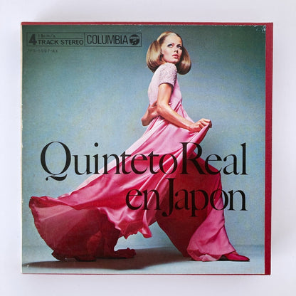 オープンリールテープ QUINTETO REAL / ENJAPON 日本のキンテート・レアル / 日本盤 ライナー 7号 19cm/s (7 1/2IPS) 4トラック COLUMBIA