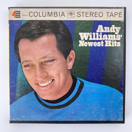 オープンリールテープ ANDY WILLIAMS / NEWES THITS / US盤 7号 19cm/s (7 1/2IPS) 4トラック COLUMBIA