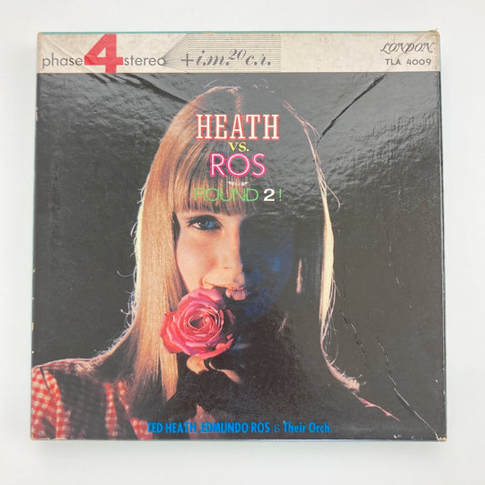 オープンリールテープ TED HEATH / HEATH VS. ROS ROUND 2! / 日本盤 ライナー 7号 19cm/s (7 1/2IPS) 4トラック LONDON