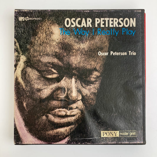 オープンリールテープ OSCAR PETERSON / THE WAY I REALLY PLAY / 日本盤 7号 19cm/s (7 1/2IPS) 4トラック MPS PONY