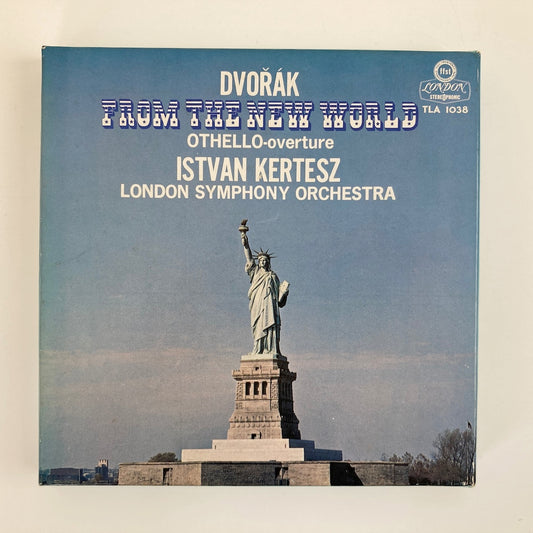 オープンリールテープ/ イシュトヴァン・ケルテス / ドヴォルザーク:交響曲第9番「新世界から」 / 日本盤 ライナー(シミ) 7号 19cm/s (7 1/2IPS) 4トラック LONDON