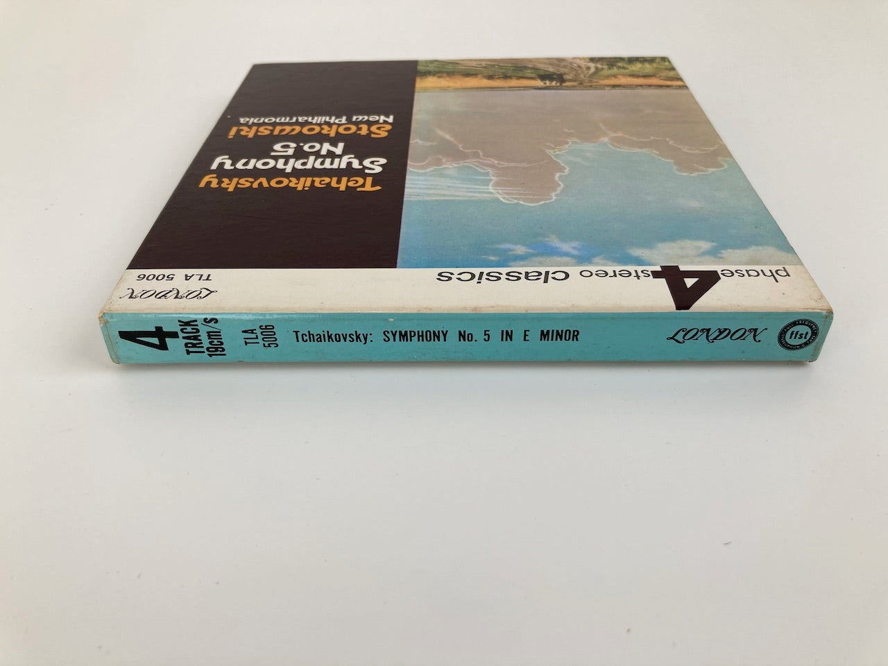 オープンリールテープ/ レオポルド・ストコフスキー / チャイコフスキー：交響曲第5番 / 日本盤 ライナー（シミ） 7号 19cm/s (7 1/2IPS) 4トラック LONDON