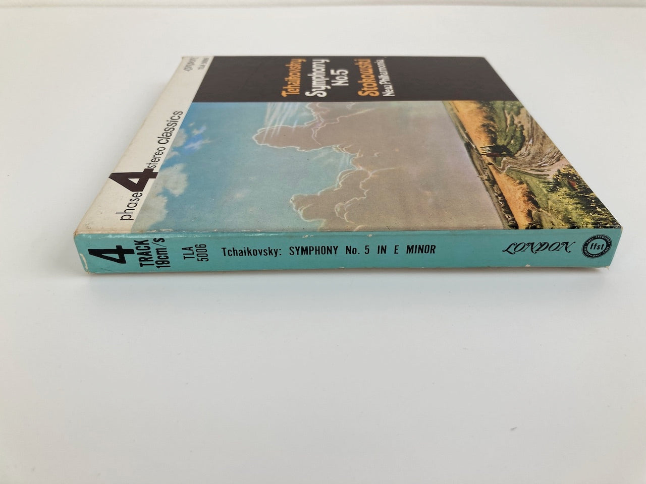オープンリールテープ/ レオポルド・ストコフスキー / チャイコフスキー：交響曲第5番 / 日本盤 ライナー（シミ） 7号 19cm/s (7 1/2IPS) 4トラック LONDON