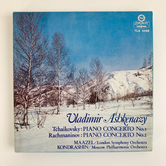 オープンリールテープ/ アシュケナージ / チャイコフスキー：ピアノ協奏曲第1番、第2番 / 日本盤 ライナー（シミ） 7号 19cm/s (7 1/2IPS) 4トラック LONDON