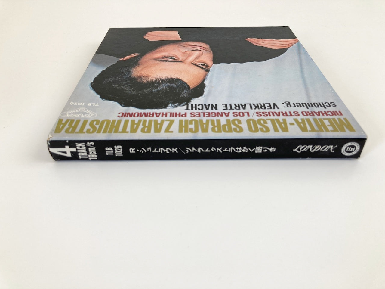 オープンリールテープ/ ズービン・メータ / R.シュトラウス：交響詩「ツァラトゥストラはかく語りき」 / 日本盤 ライナー 7号 19cm/s (7 1/2IPS) 4トラック LONDON