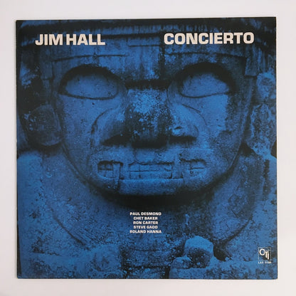 LP/ JIM HALL / CONCIERTO / 国内盤 ライナー(うすシミ) CTI RECORDS LAX-3186