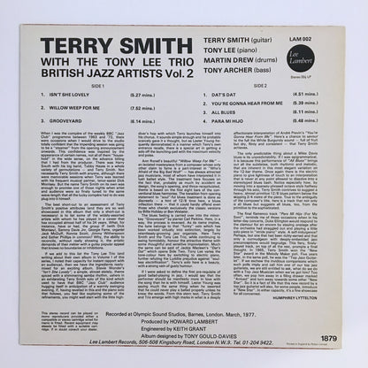 LP/ TERRY SMITH / BRITISH JAZZ ARTISTS VOL.2 / UK盤 オリジナル Lee Lambert LAM002